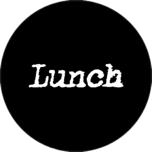 LUNCH - Black Button