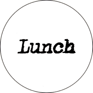 LUNCH - White button