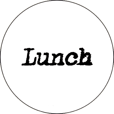 LUNCH - White button