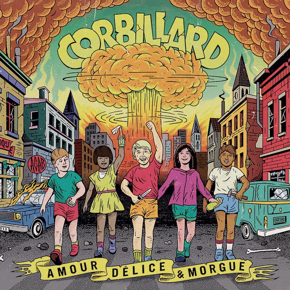 CORBILLARD – Amour, Délice & morgue [CD / 12″]