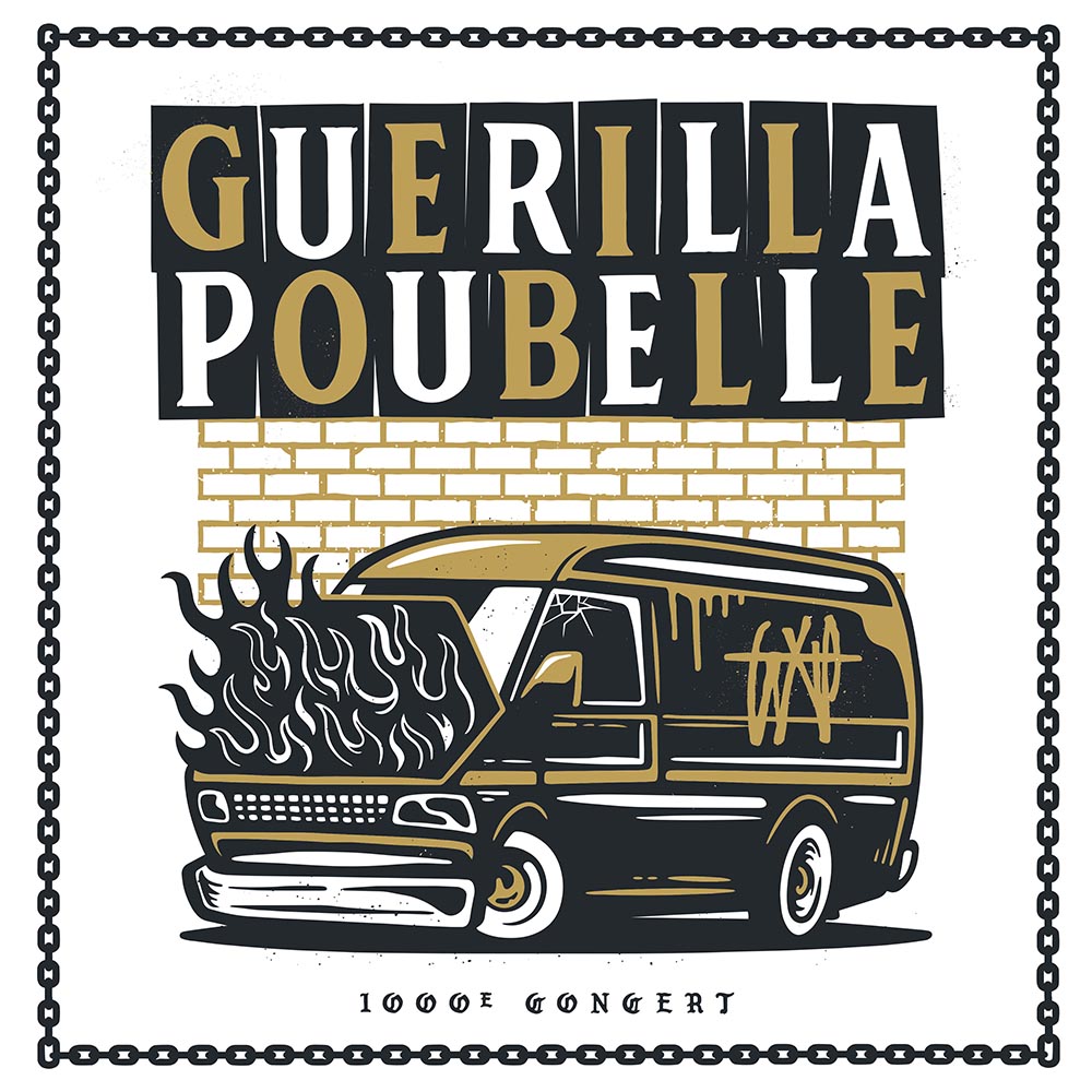 GUERILLA POUBELLE - 1000e concert (live) [12"]