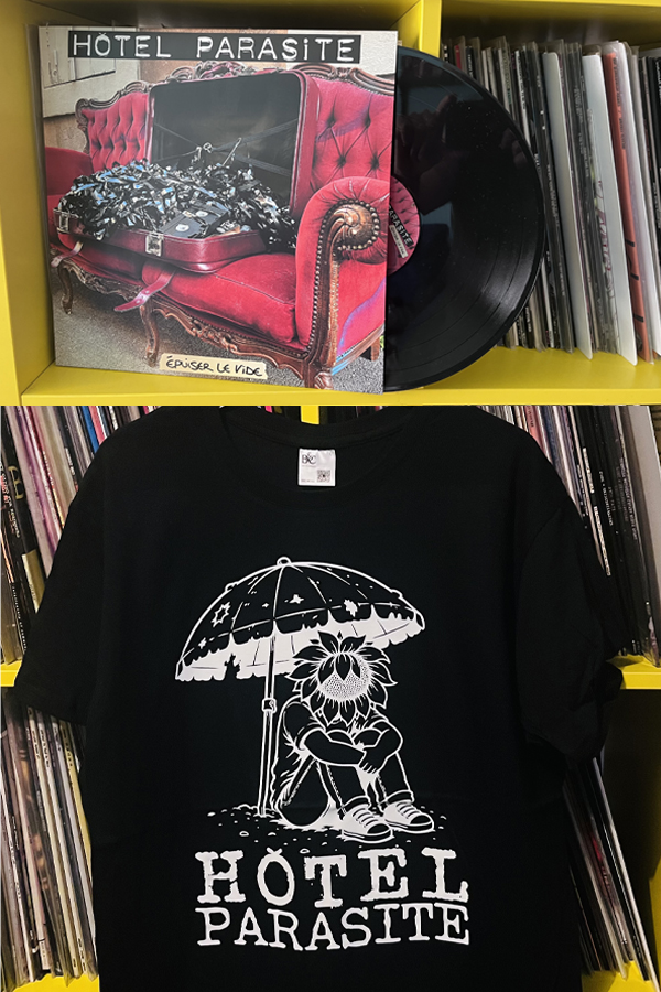 Pack Hôtel Parasite LP + T-shirt (Les tournesols)